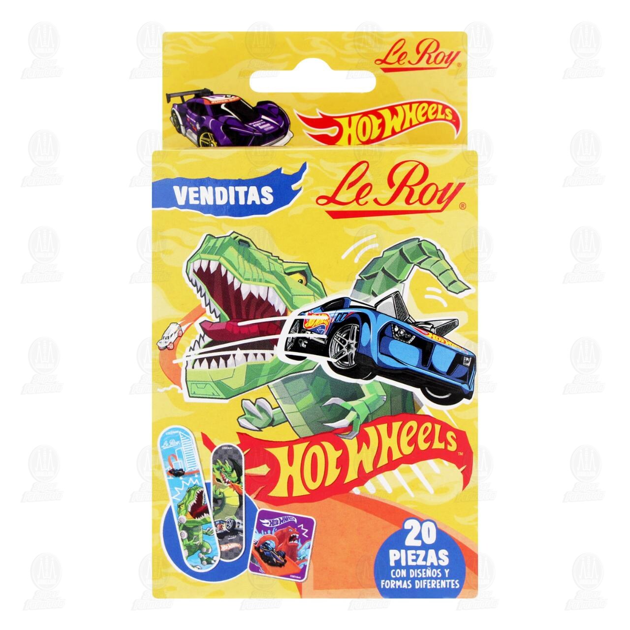 Venditas Le Roy Hot Wheels con Dise&ntilde;os y Formas Diferentes, 20 pzas. image number 1