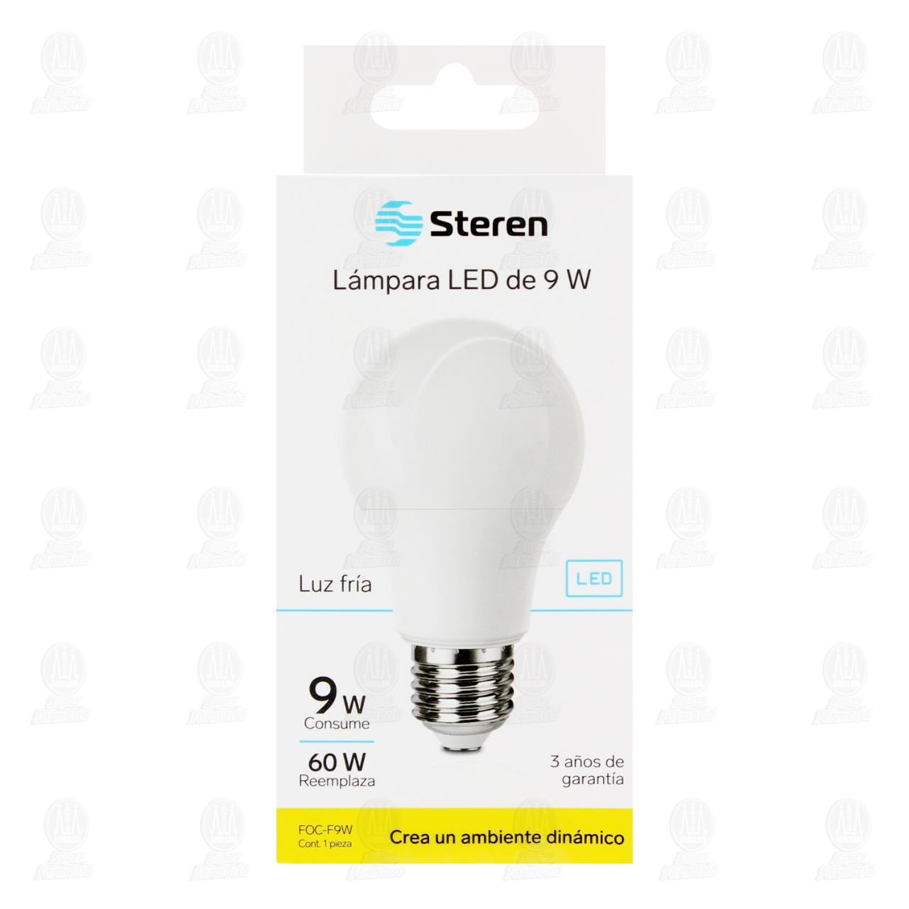 Foco Steren Led 9 W Luz Fr&iacute;a, 1 pz. image number 1