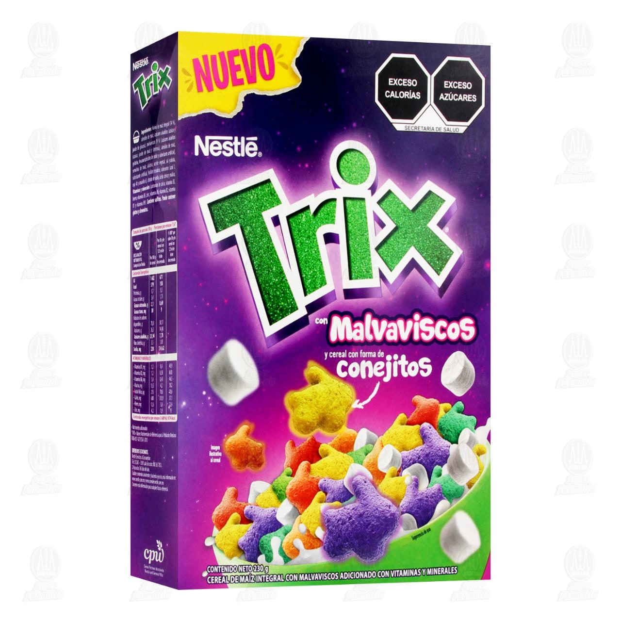 Imagen para Cereal Nestlé Trix con Malvaviscos, 230 gr.
