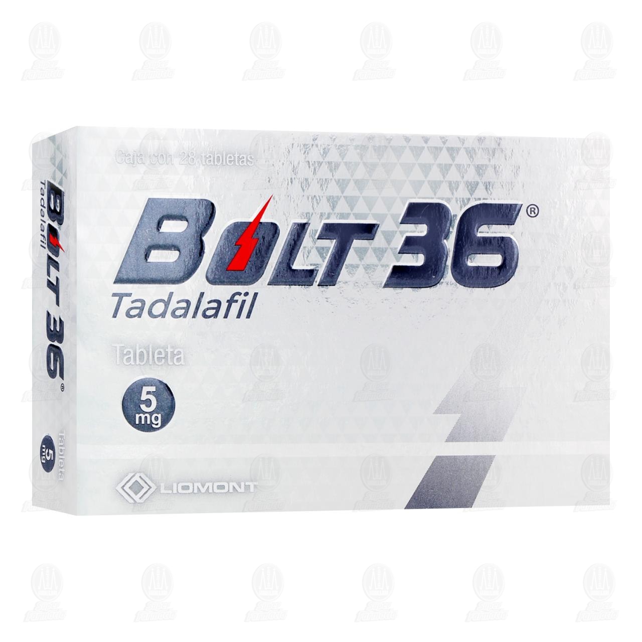 Imagen para Bolt 36 5mg, 28 Tabletas.
