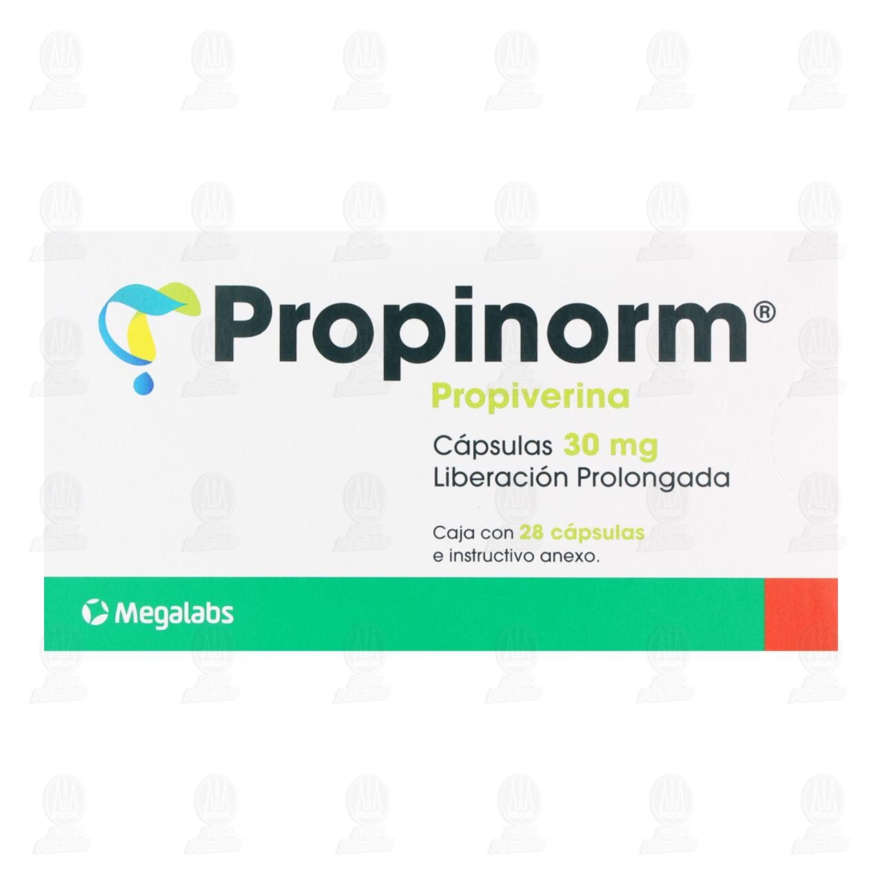 Propinorm 30 mg, 28 Cápsulas. image number 1