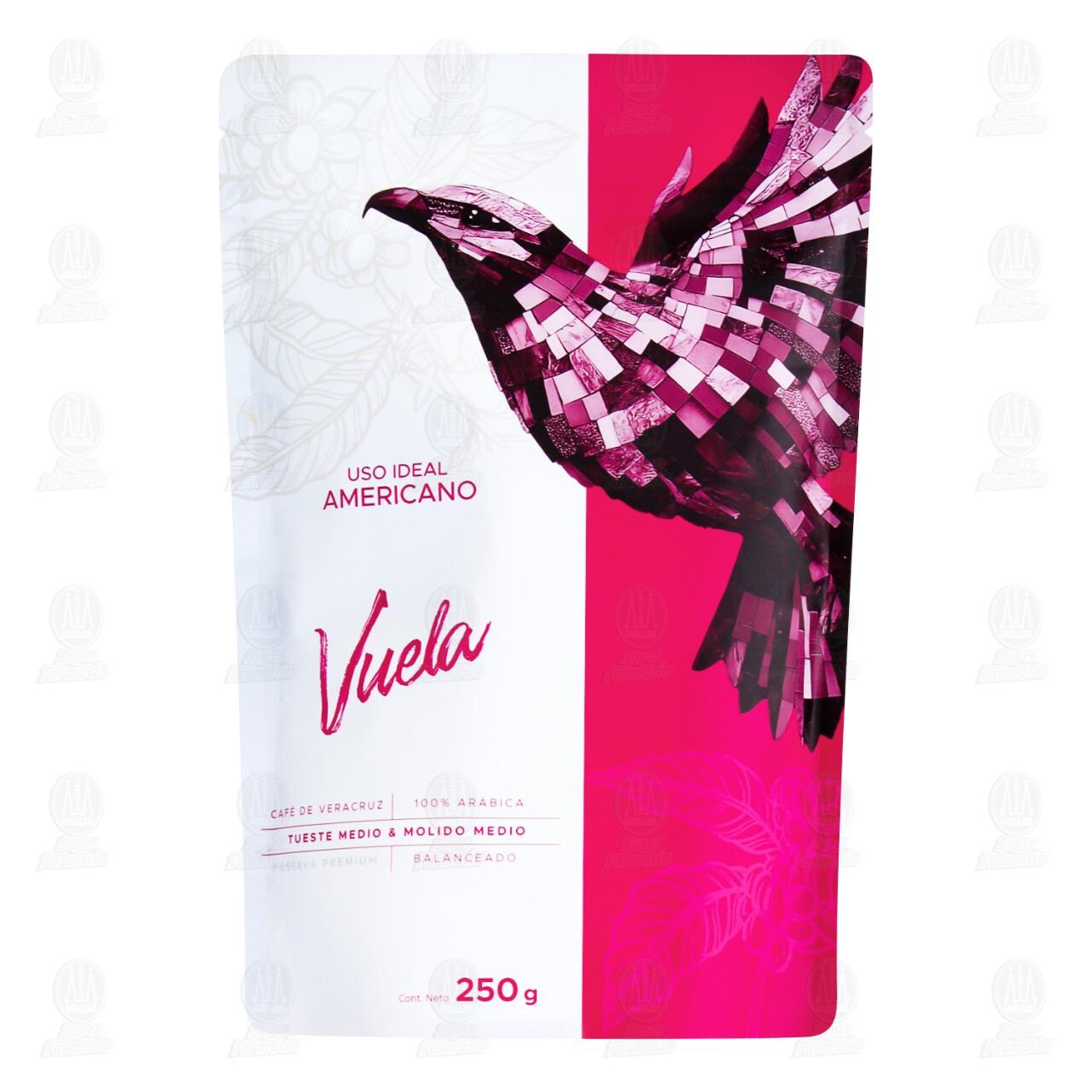 Caf&eacute; de Veracruz Vuela Tueste Medio y Molido Medio, 250 gr. image number 0