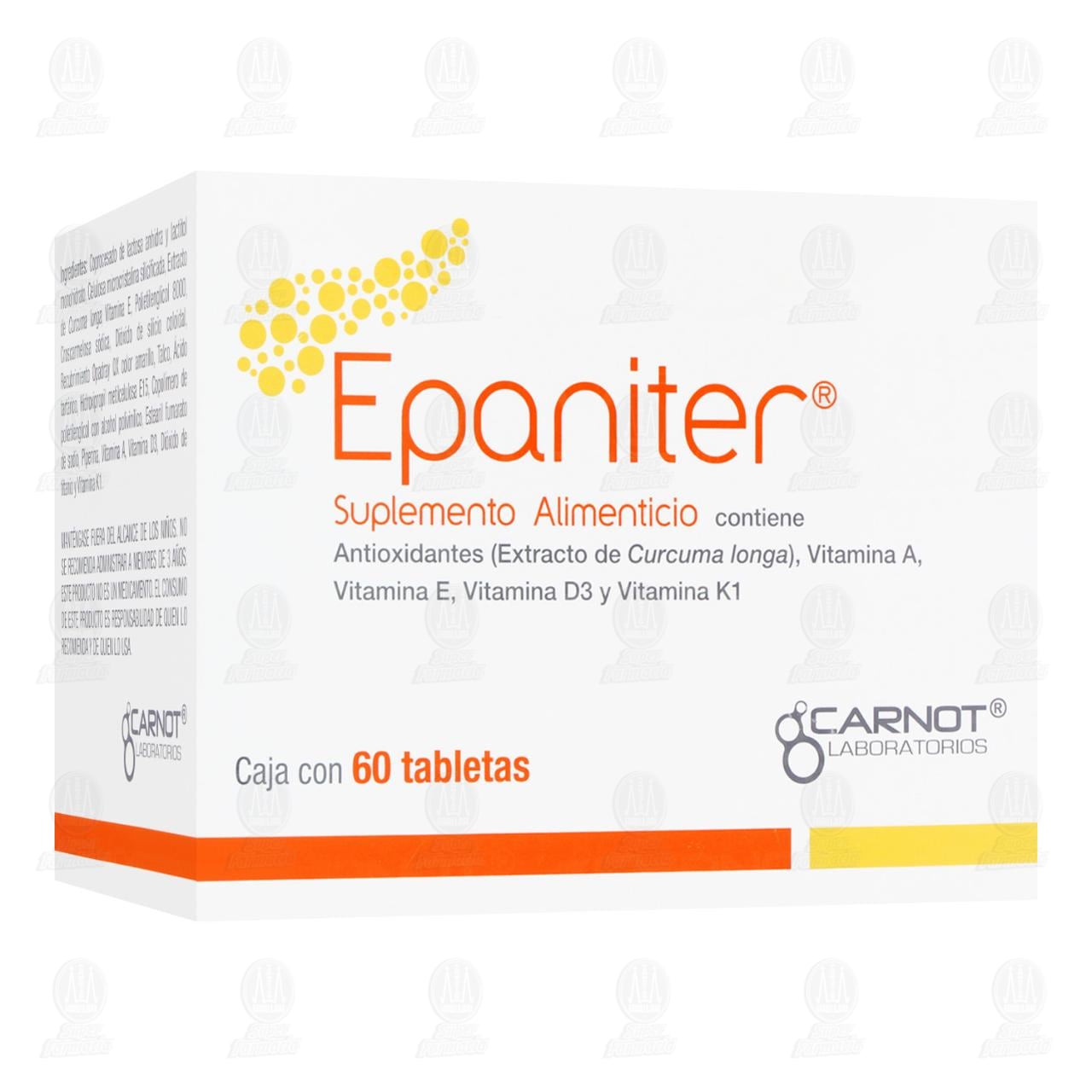 Suplemento Alimenticio Epaniter, 60 Tabletas. image number 0