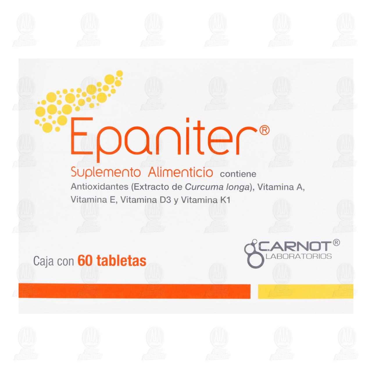 Suplemento Alimenticio Epaniter, 30 Tabletas. image number 1