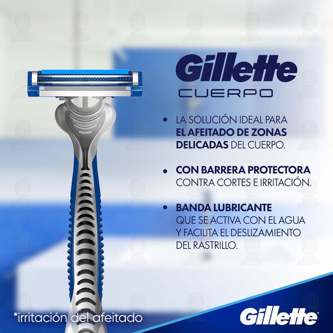 M&aacute;quinas para Afeitar Gillette Cuerpo, 4 pzas. image number 2