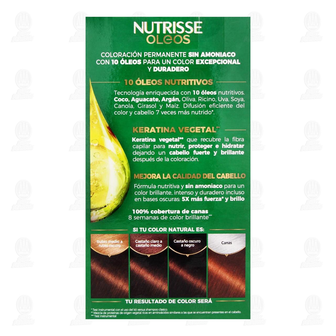 Tinte Garnier Nutrisse Oleos Color Rubio Oscuro Chocolate (6.7), 1 pz. image number 2