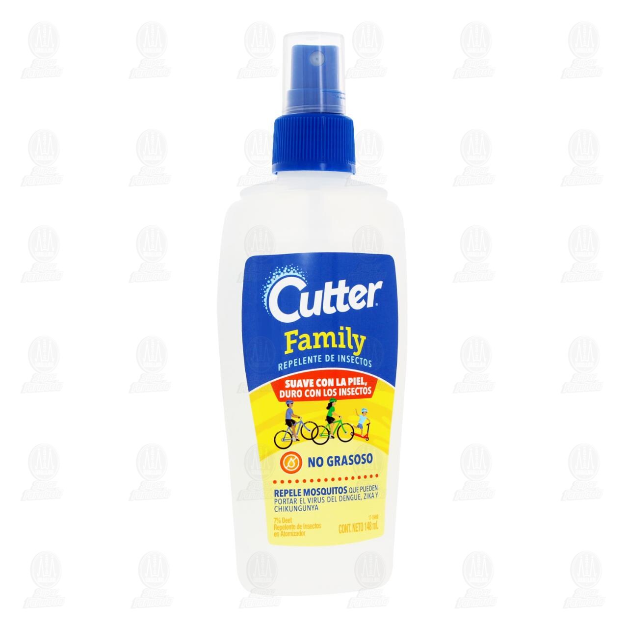 Repelente de Insectos Cutter Family, 148 ml.