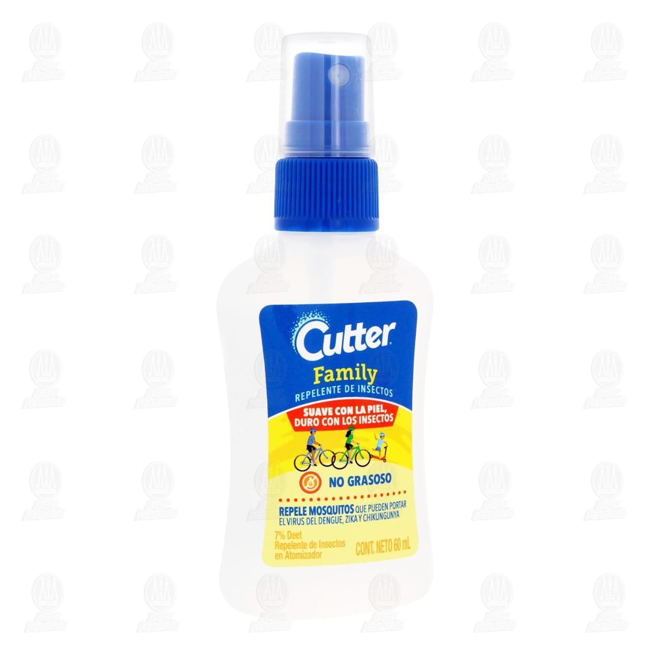 Repelente de Insectos Cutter Family, 60 ml.