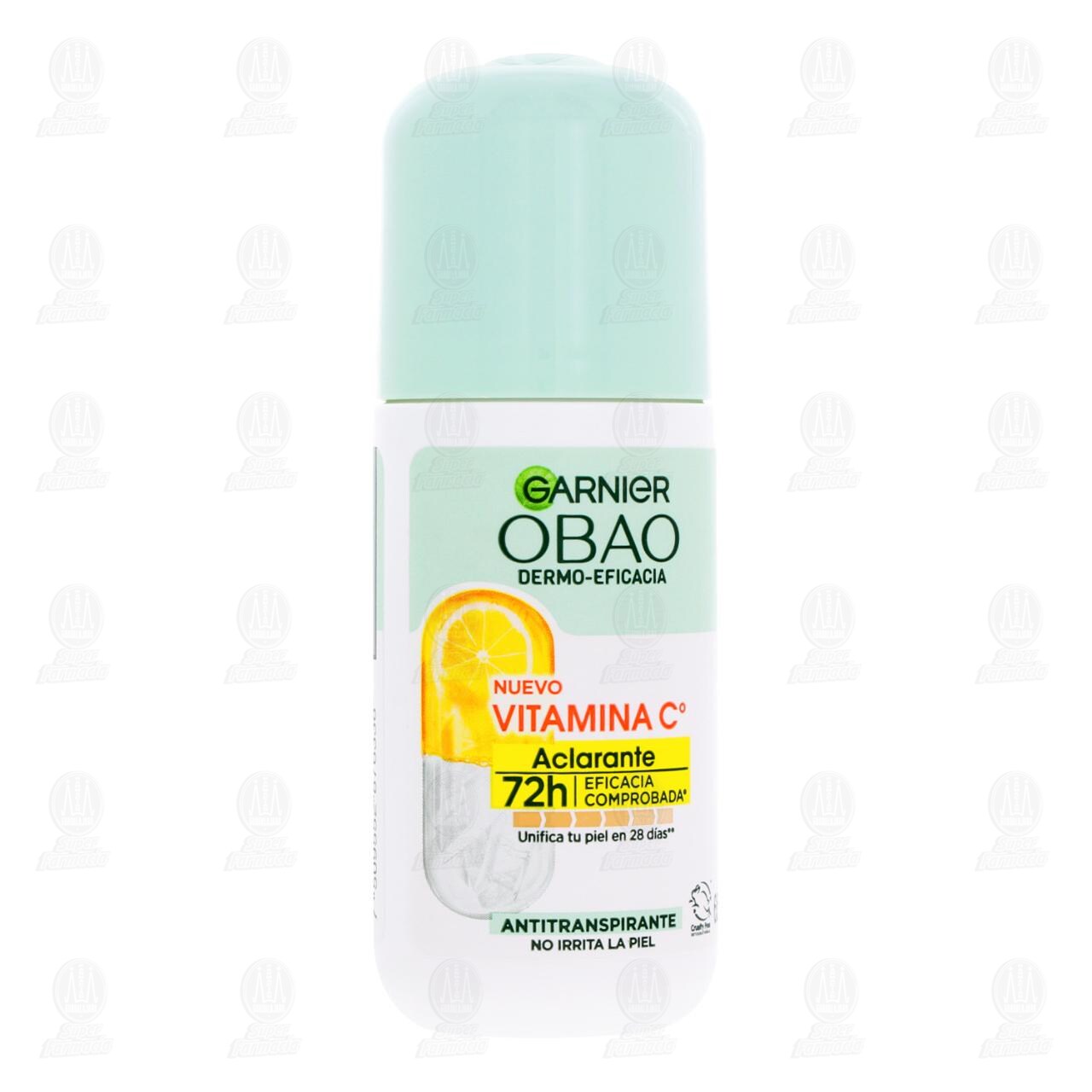 Antitranspirante Obao Dermo-Eficacia Vitamina C Aclarante Roll-On, 65 gr. image number 0