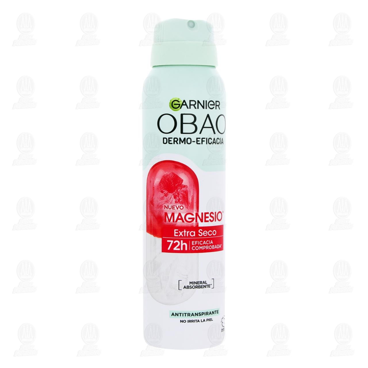 Imagen para Antitranspirante Obao Dermo Eficacia Magnesio Extra seco en Aerosol, 150 ml.