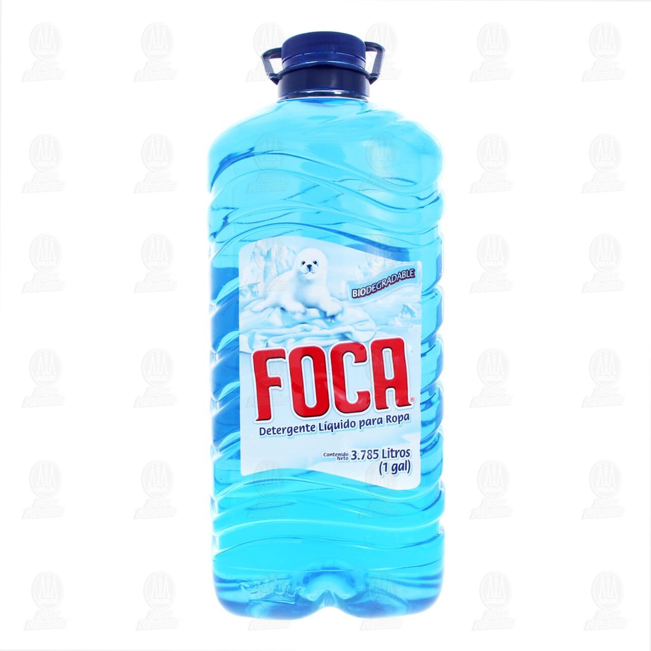 Detergente L&iacute;quido Foca para Ropa, 3.785 l. image number 1