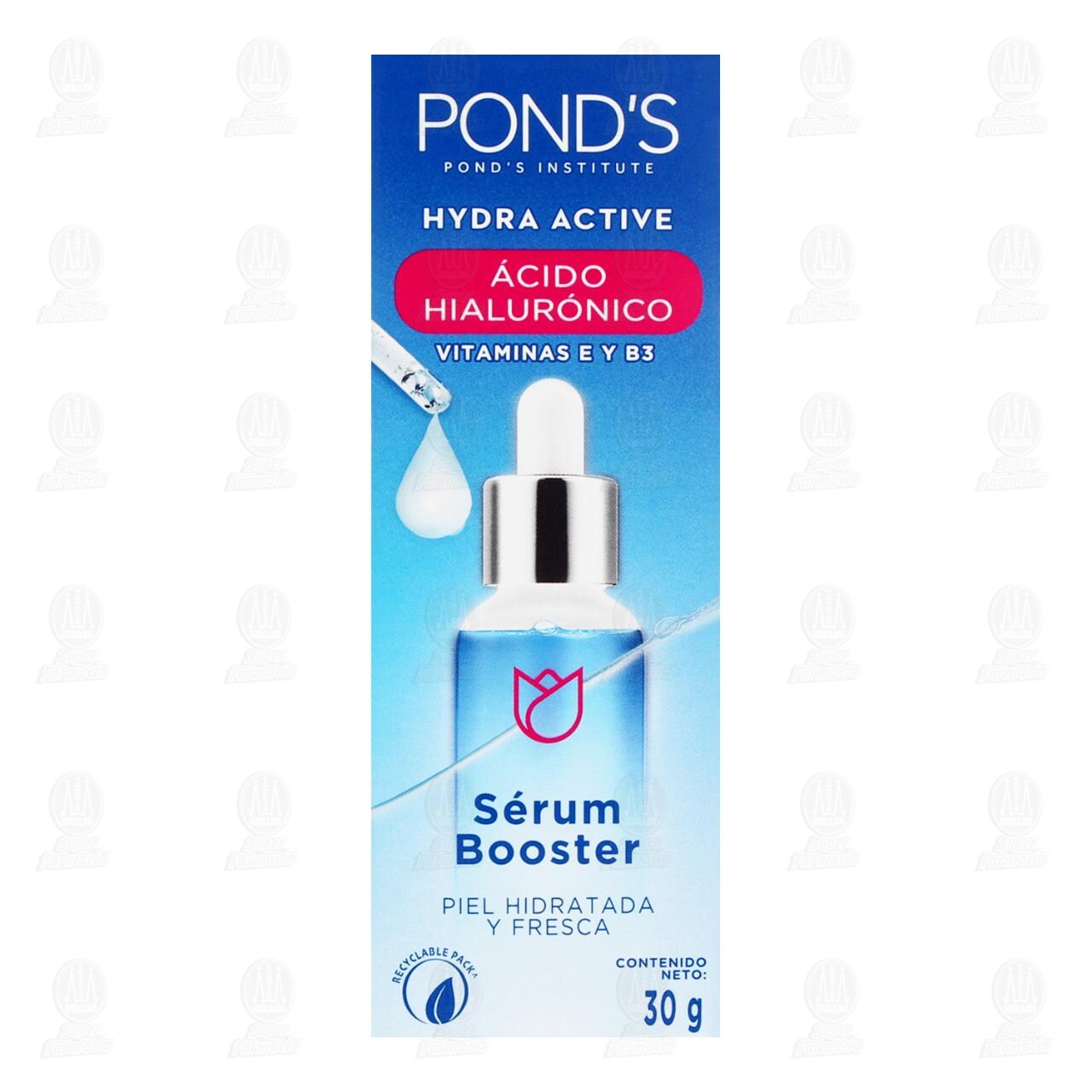 S&eacute;rum Pond's Booster &Aacute;cido Hialuronico, 30 gr. image number 1