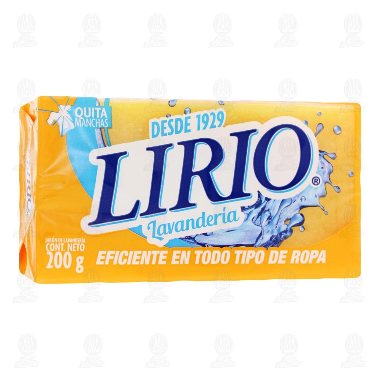 Jabón de Lavandería Lirio, 200 gr. image number 0