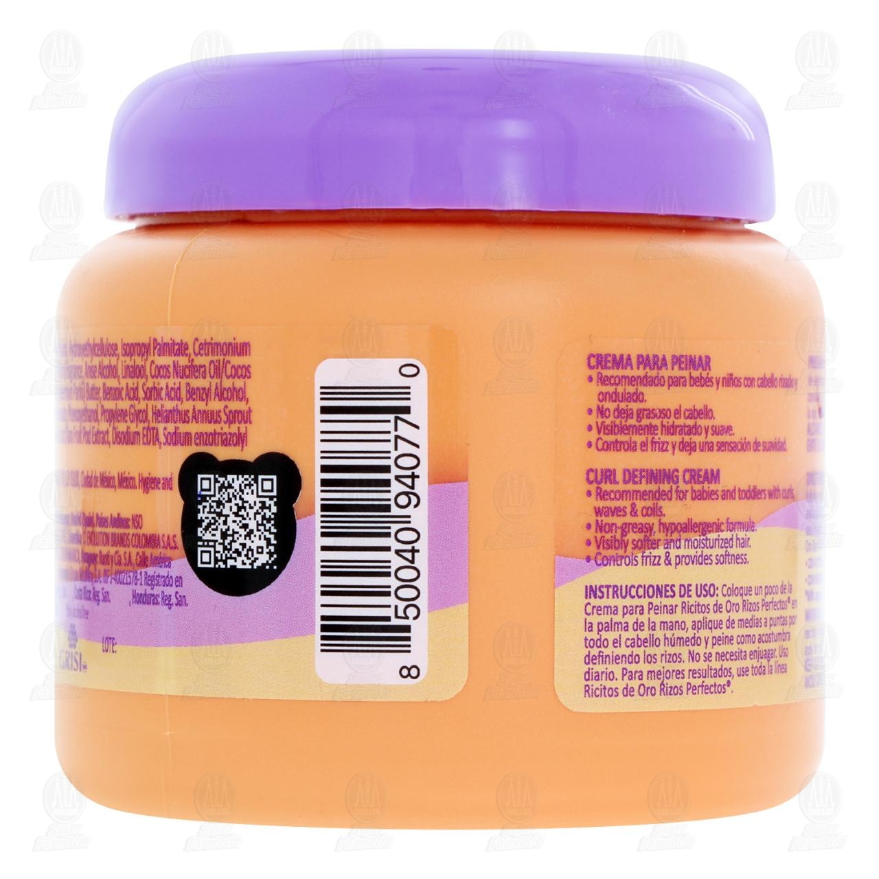 Crema para Peinar Ricitos de Oro Rizos Perfectos, 300 gr. image number 2