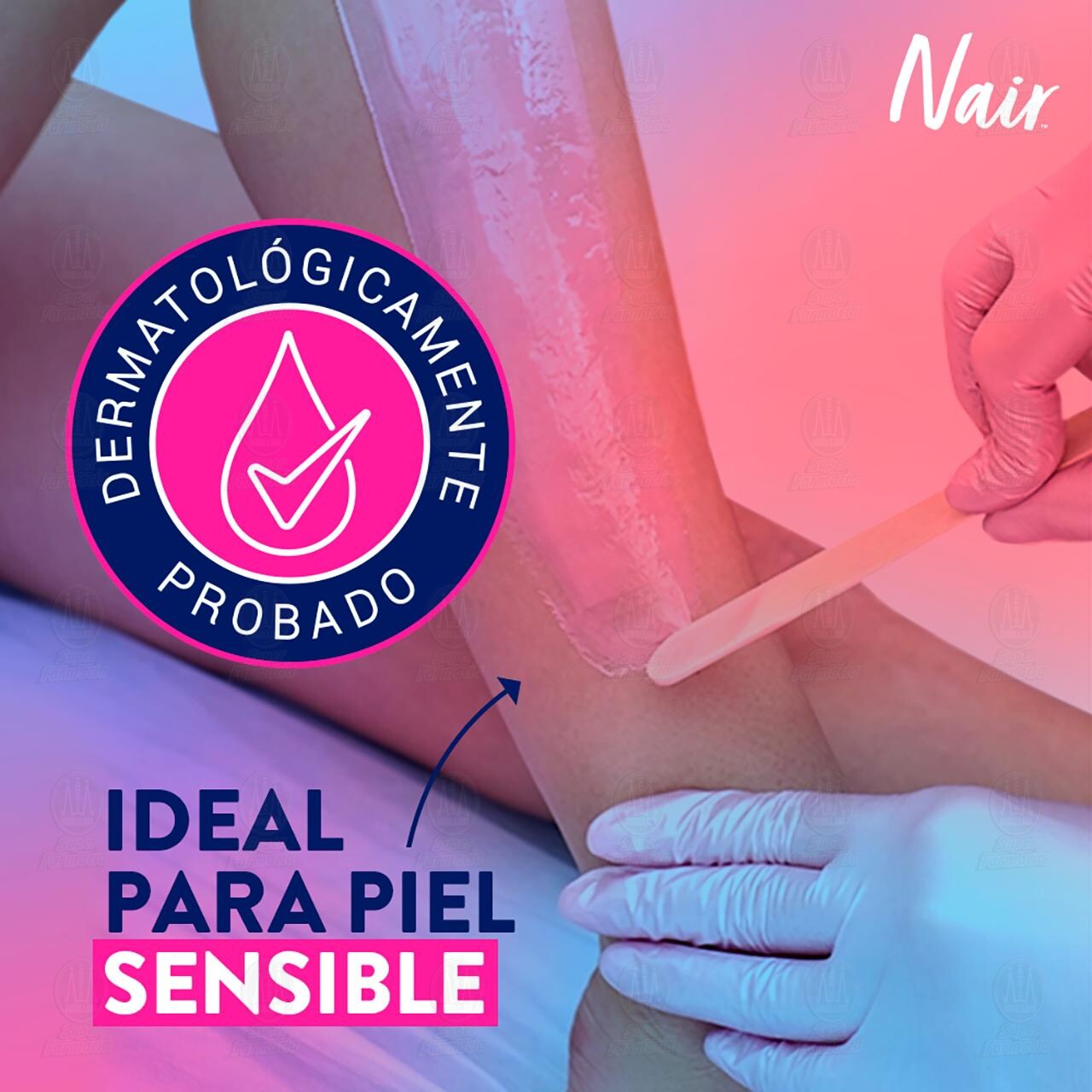 Nair Cera Depiladora Divine Corporal, 100 gr. image number 2