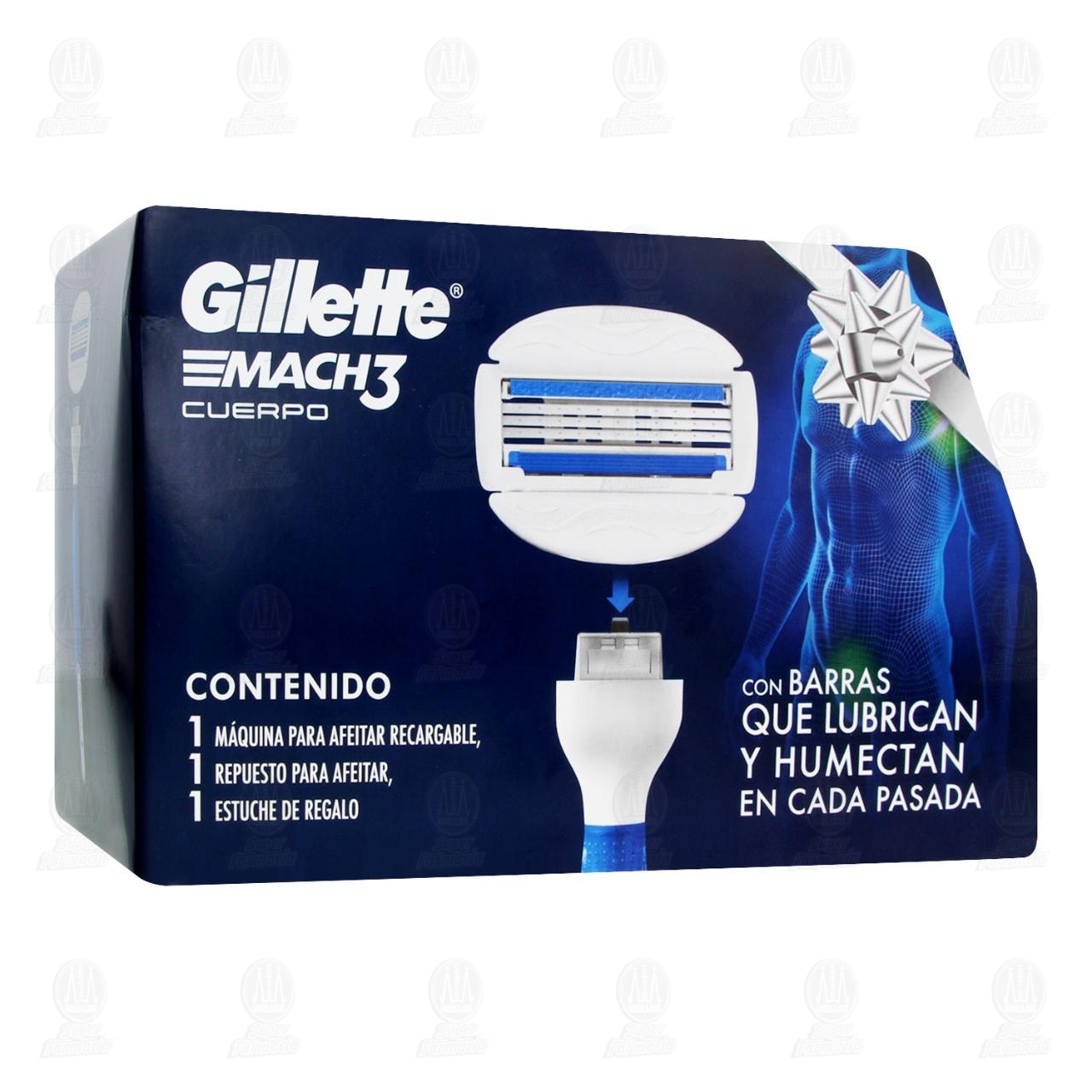 Imagen para Pack Gillette Mach 3 Cuerpo, 3 pzas.