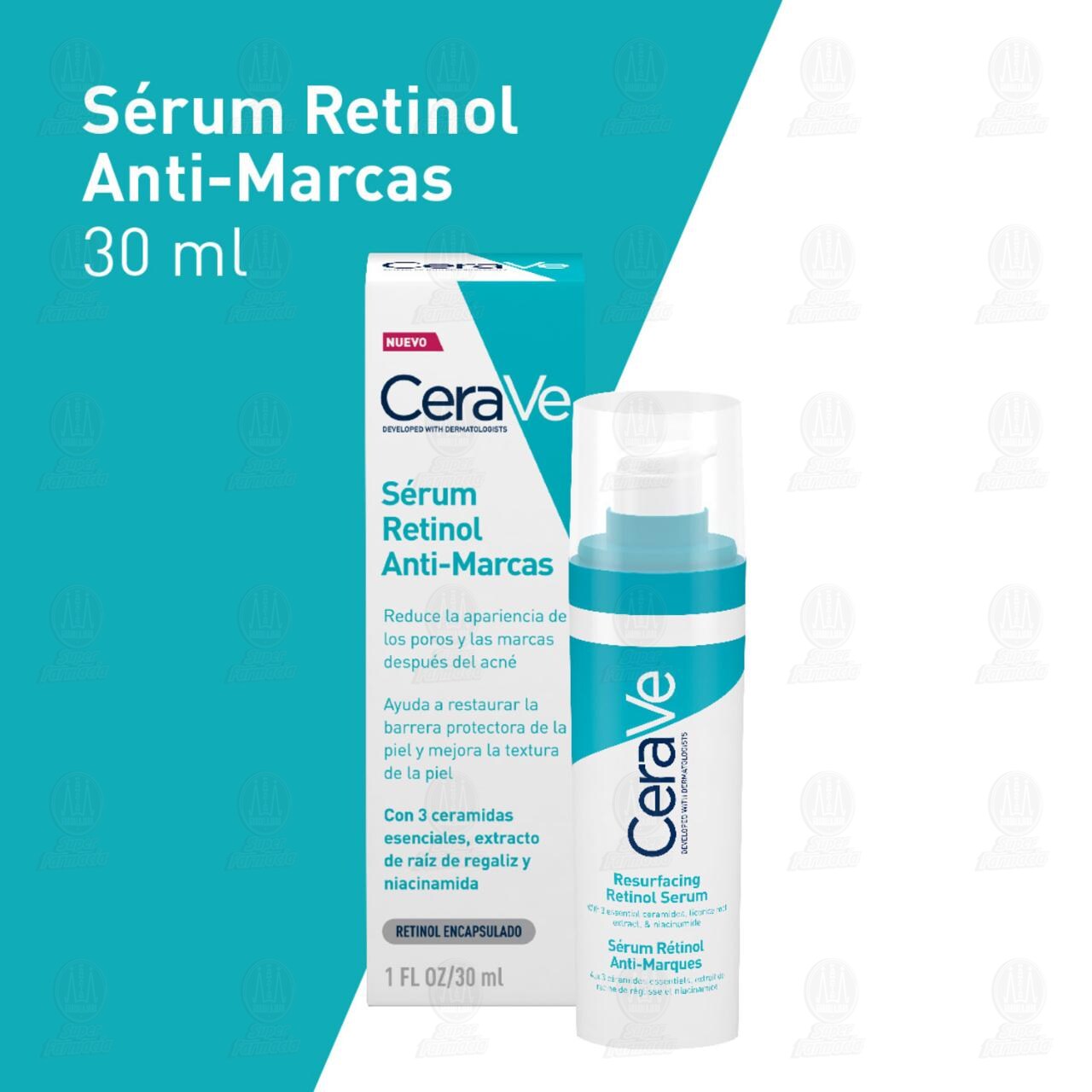Cerave Sérum Retinol Anti Marcas, 30 ml. image number 2