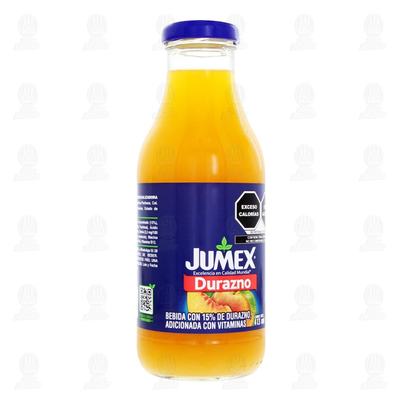 Bebida Jumex de Durazno, 413 ml.