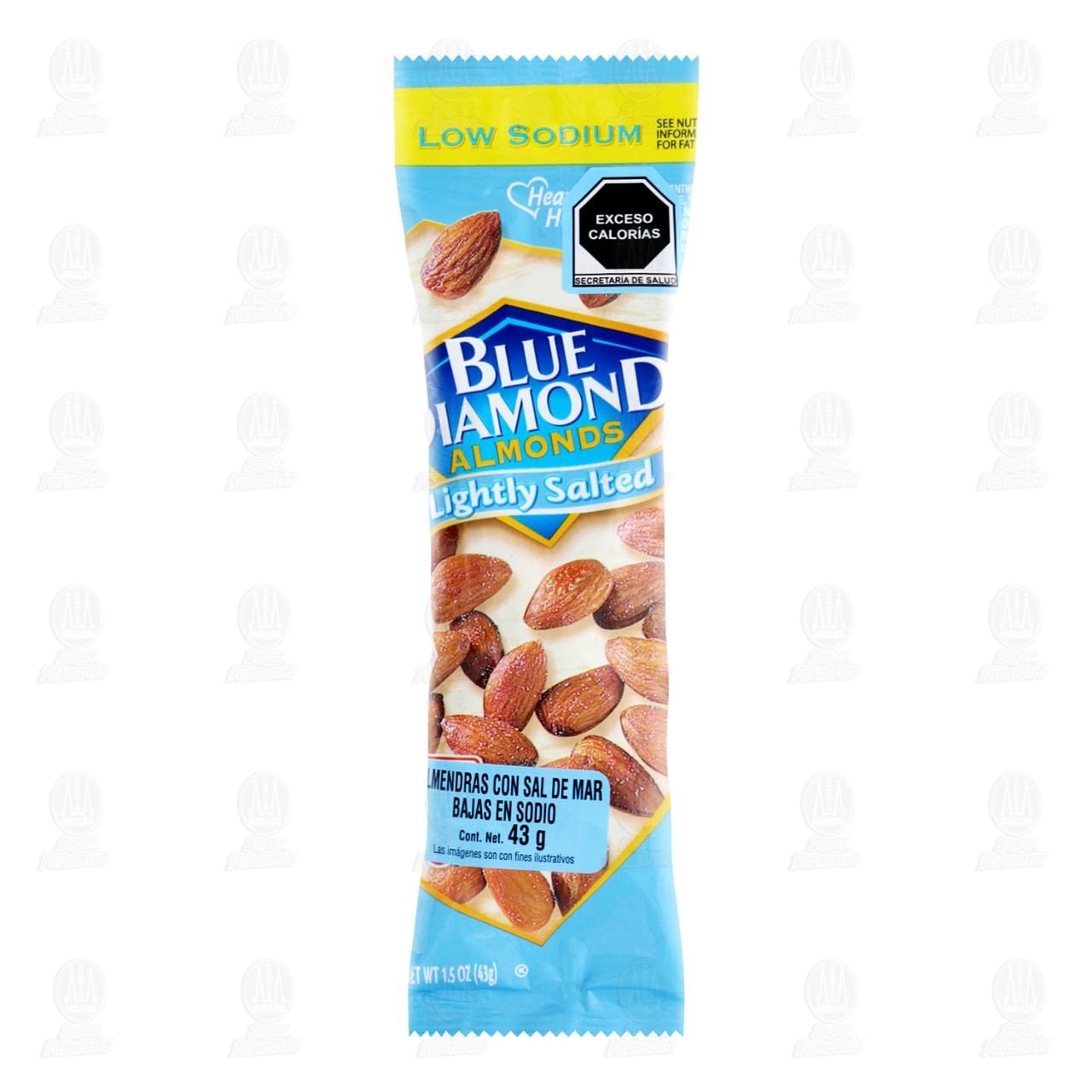 Imagen para Almendras Blue Diamond Almonds Lightly Salted con Sal de Mar, 43 gr.