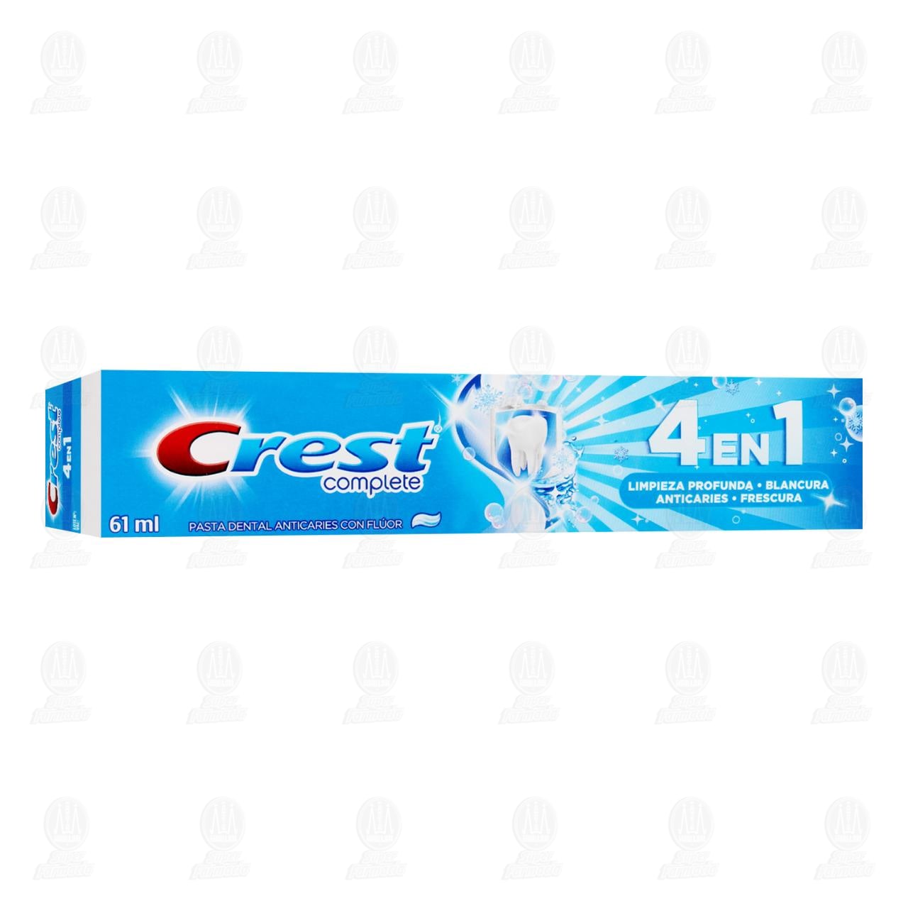 Pasta Dental Crest Complete 4 en 1, 61 ml. image number 0