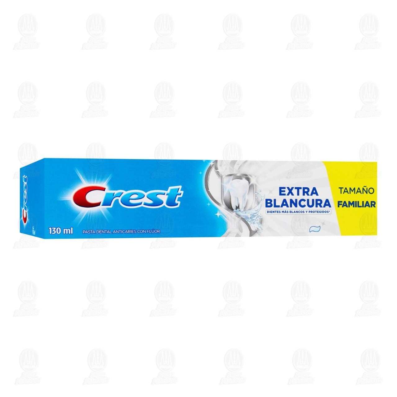 Pasta Dental Crest Extra Blancura, 130 ml. image number 0