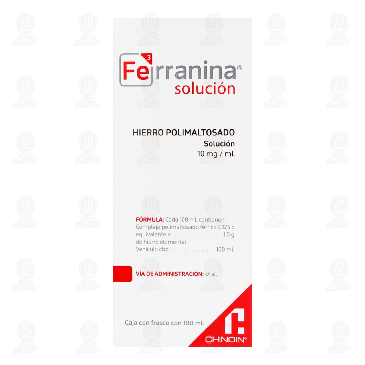 Ferranina 10mg/ml Soluci&oacute;n, 100 ml. image number 2