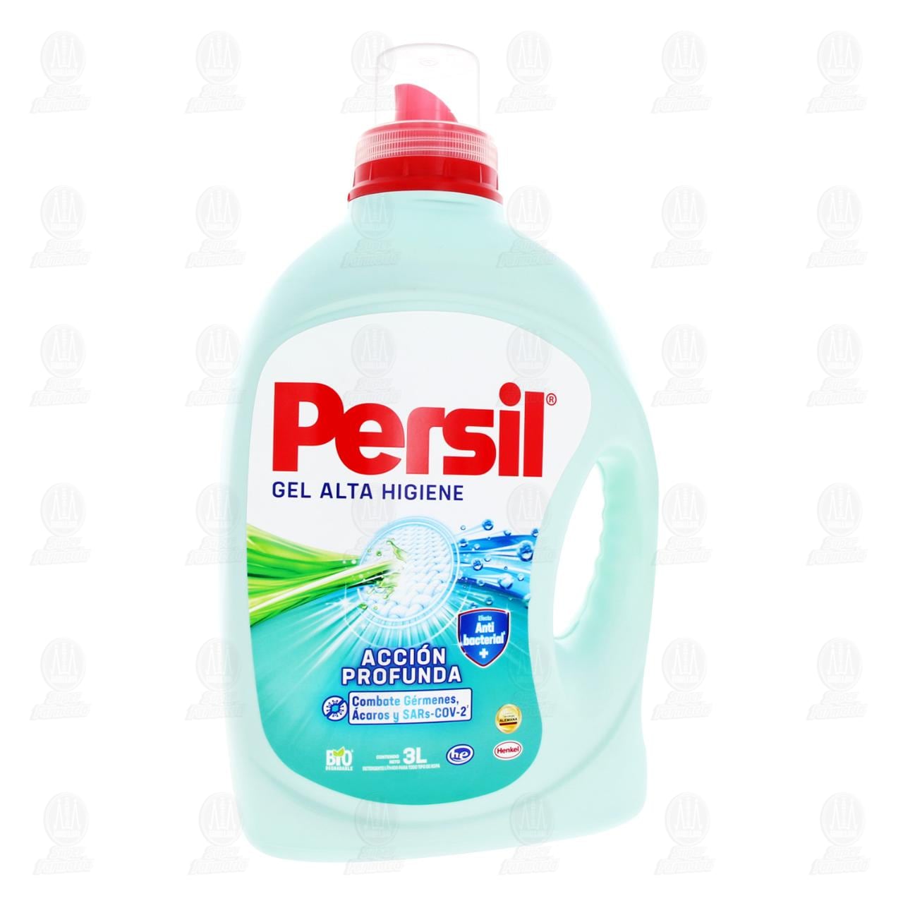 Imagen para Detergente Líquido Persil Gel Alta Higiene Acción Profunda, 3 l.
