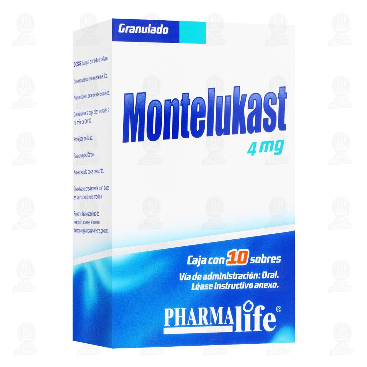 Imagen para Montelukast 4 mg, 10 sobres Pharmalife.