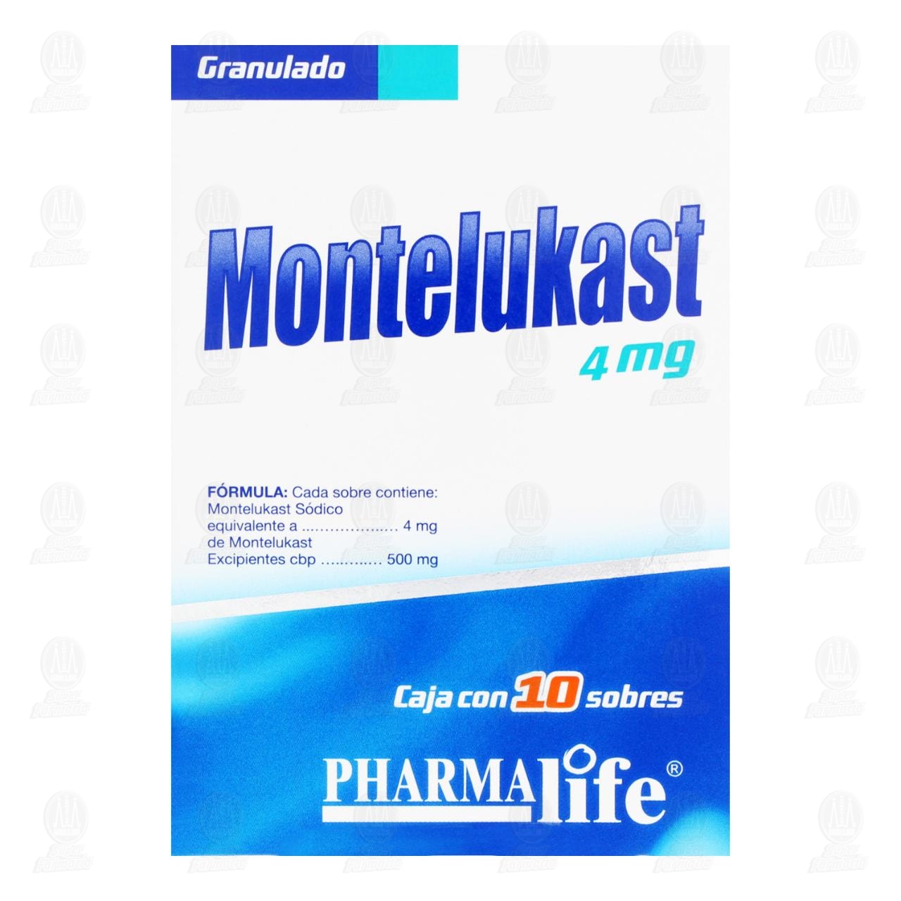 Montelukast 4 mg, 10 sobres Pharmalife. image number 2