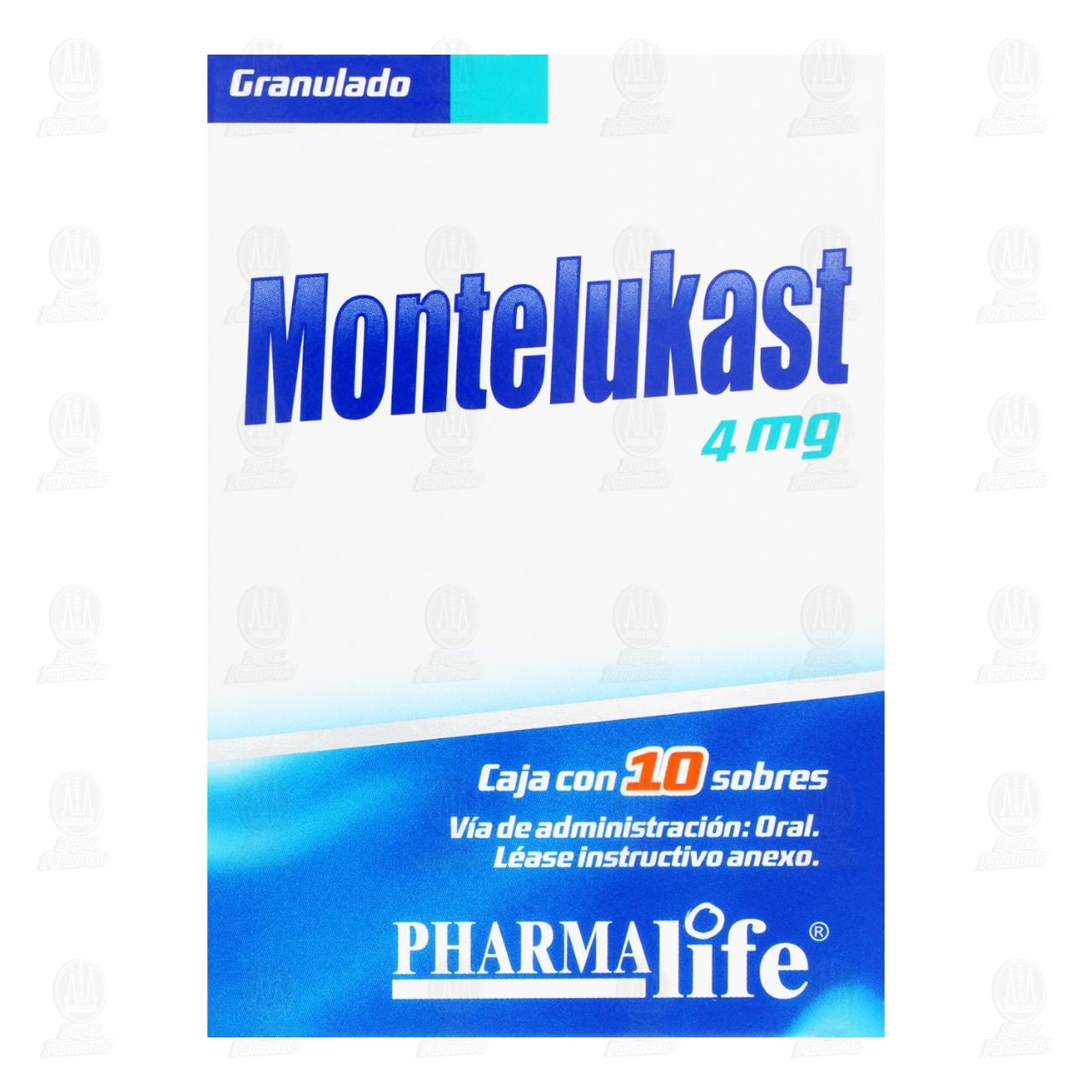 Montelukast 4 mg, 10 sobres Pharmalife. image number 1