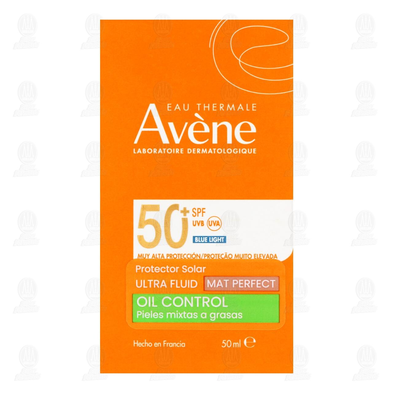 Protector Solar Avène 50 SPF+ Ultra Fluid Mat Perfect Oil Control Pieles Mixtas a Grasas, 50 ml. image number 1