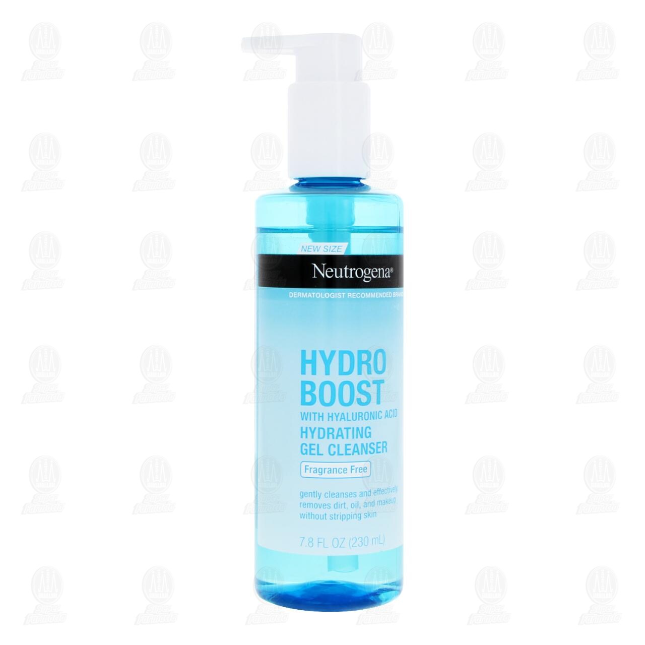 Gel Limpiador Neutrogena Hydro Boost Facial, 230 ml.
