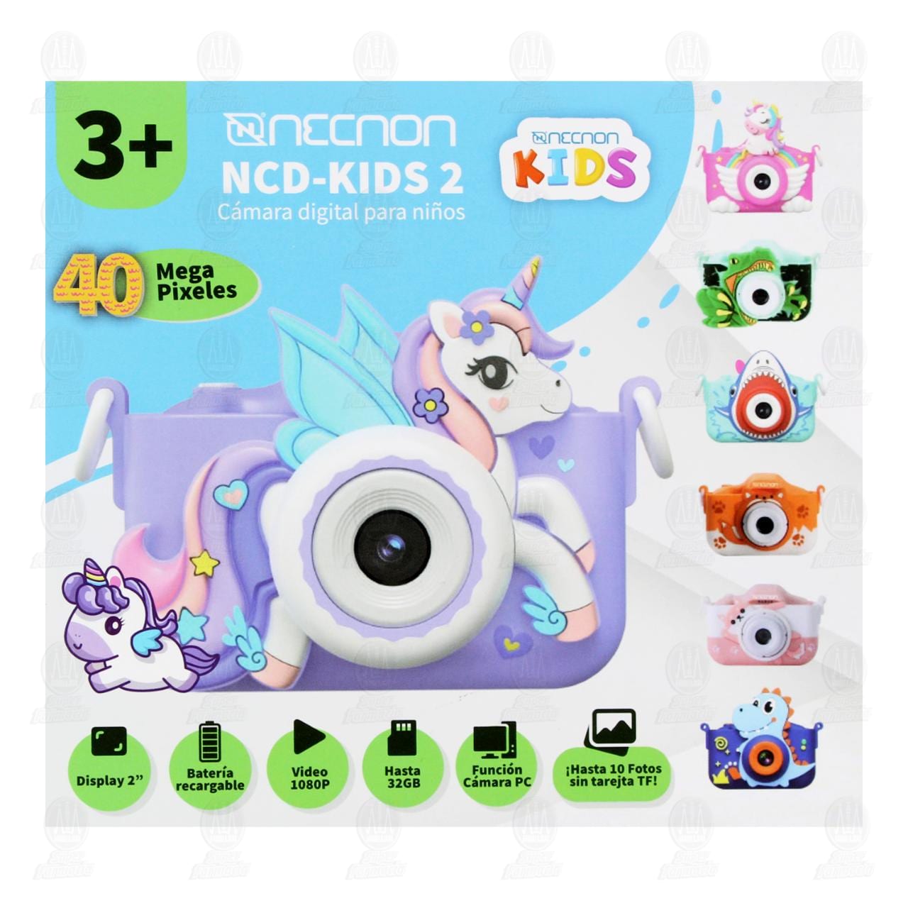 C&aacute;mara Digital para Ni&ntilde;os Necnon NCD-Kids 2, 1 pz. image number 1