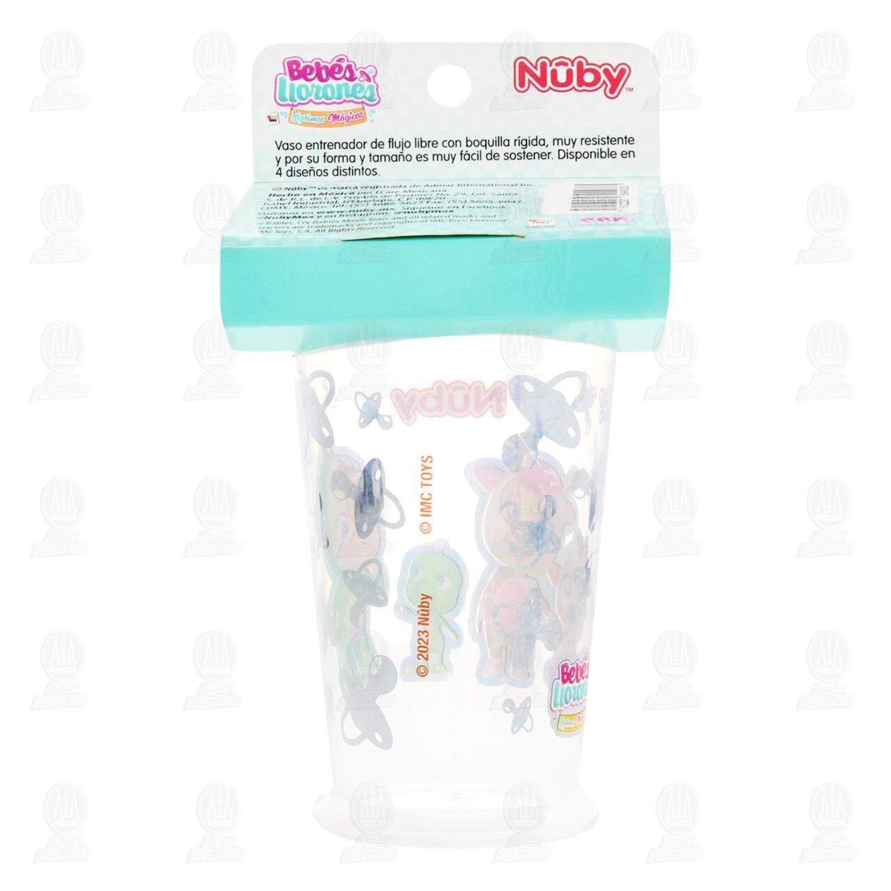 Vaso Entrenador Nuby Bebes Llorones Lagrimas Mágicas Varios Modelos, 1 pz. image number 2