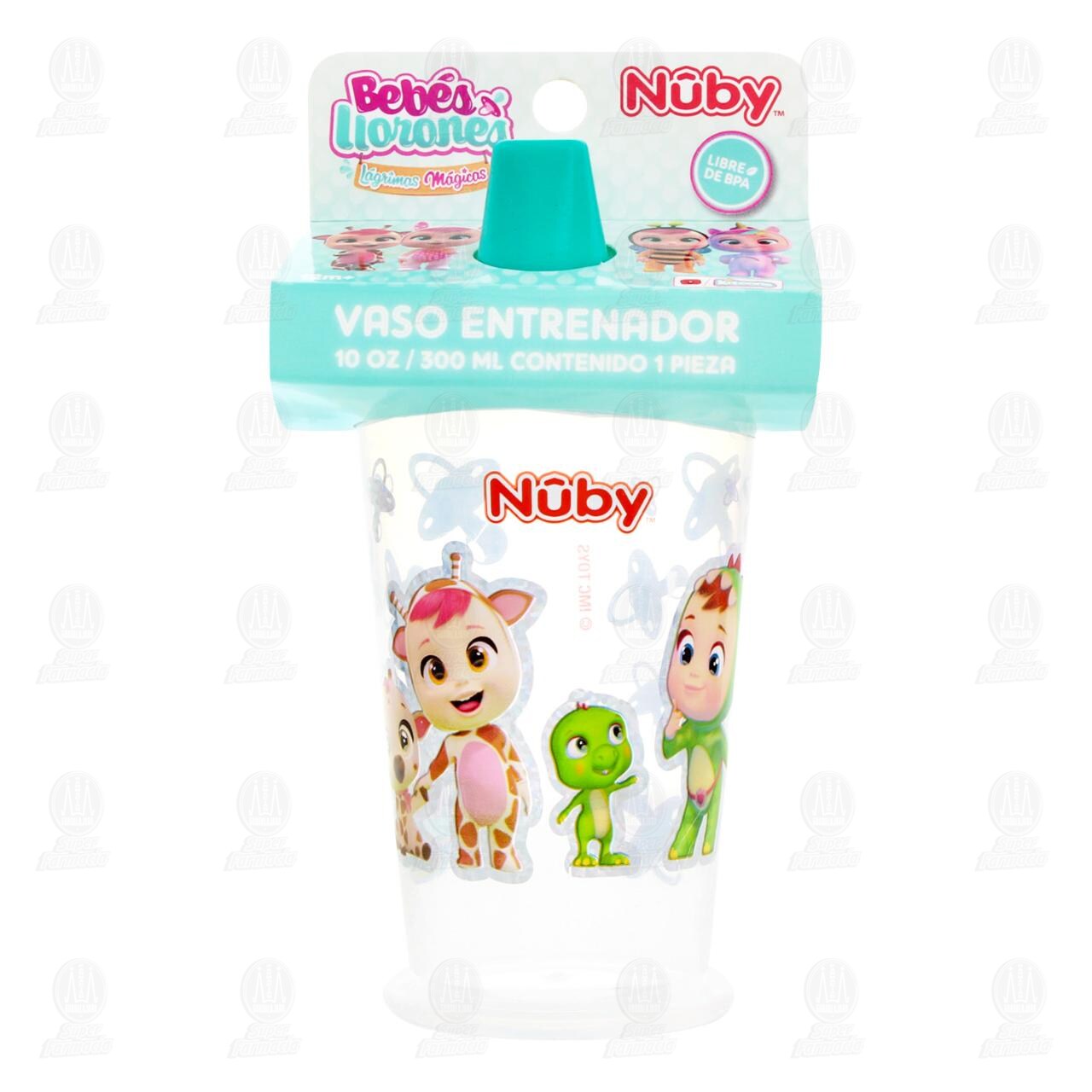 Vaso Entrenador Nuby Bebes Llorones Lagrimas Mágicas Varios Modelos, 1 pz. image number 1