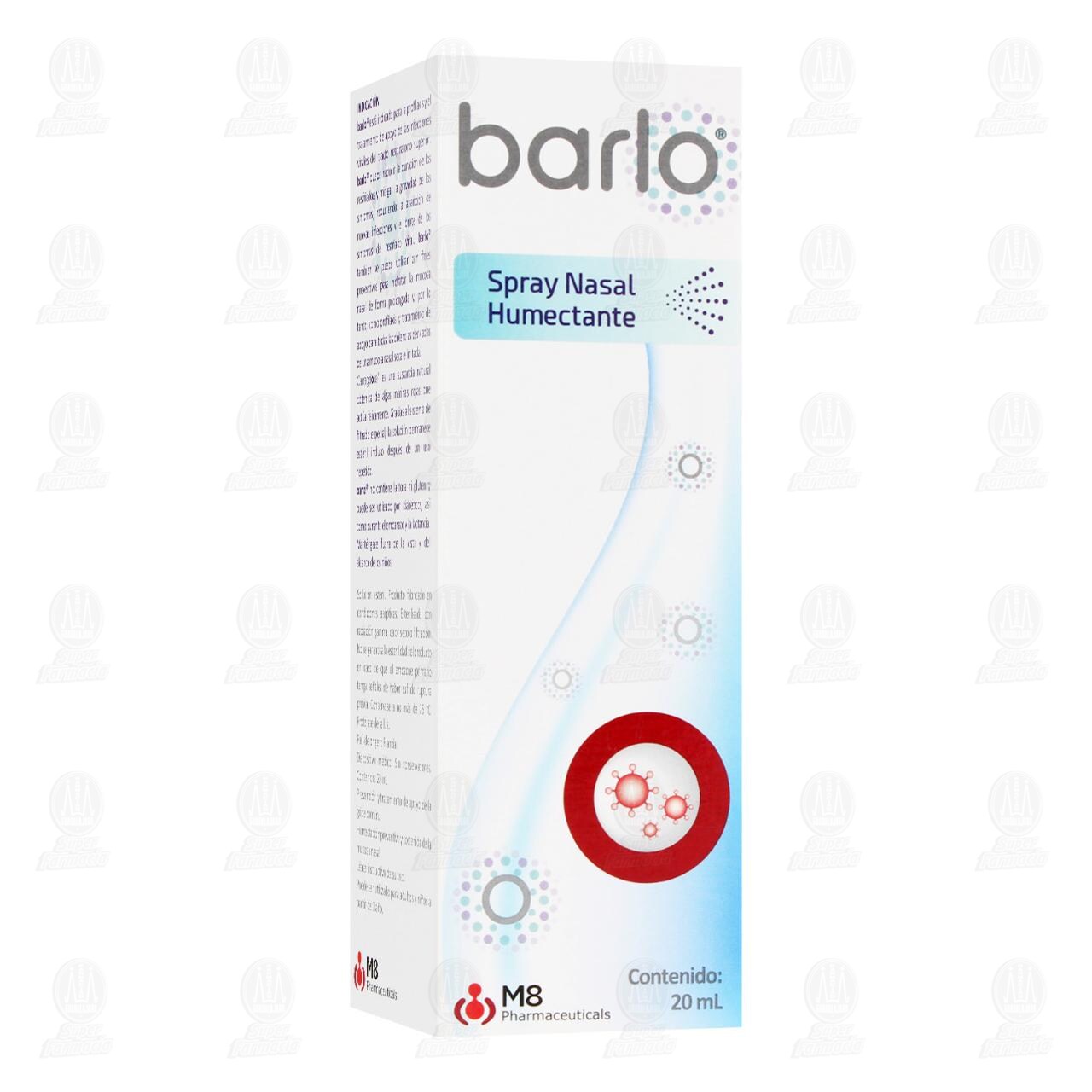 Barlo Spray Nasal Humectante, 20 ml. image number 0