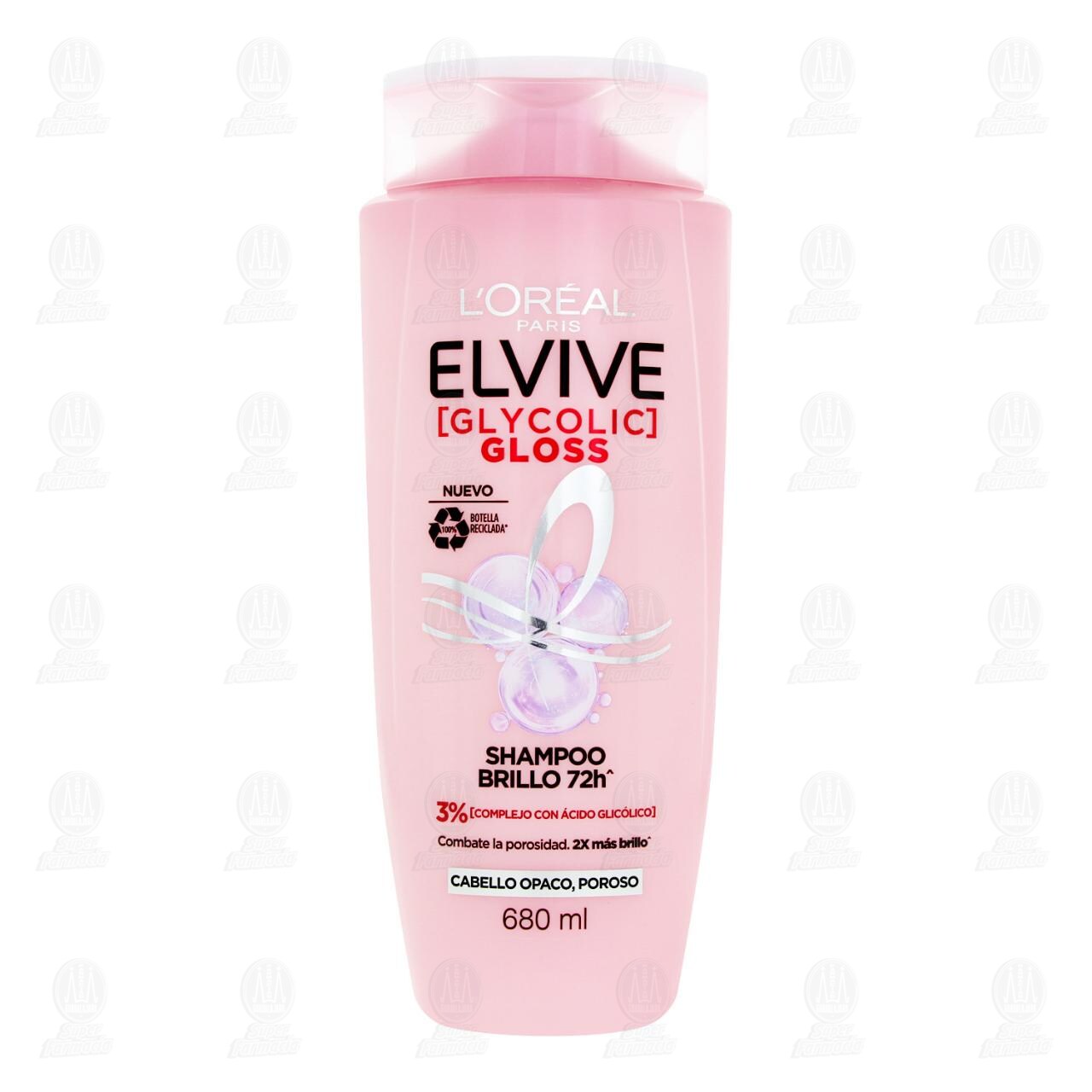 Shampoo Elvive Glycolic Gloss, 680 ml. image number 1