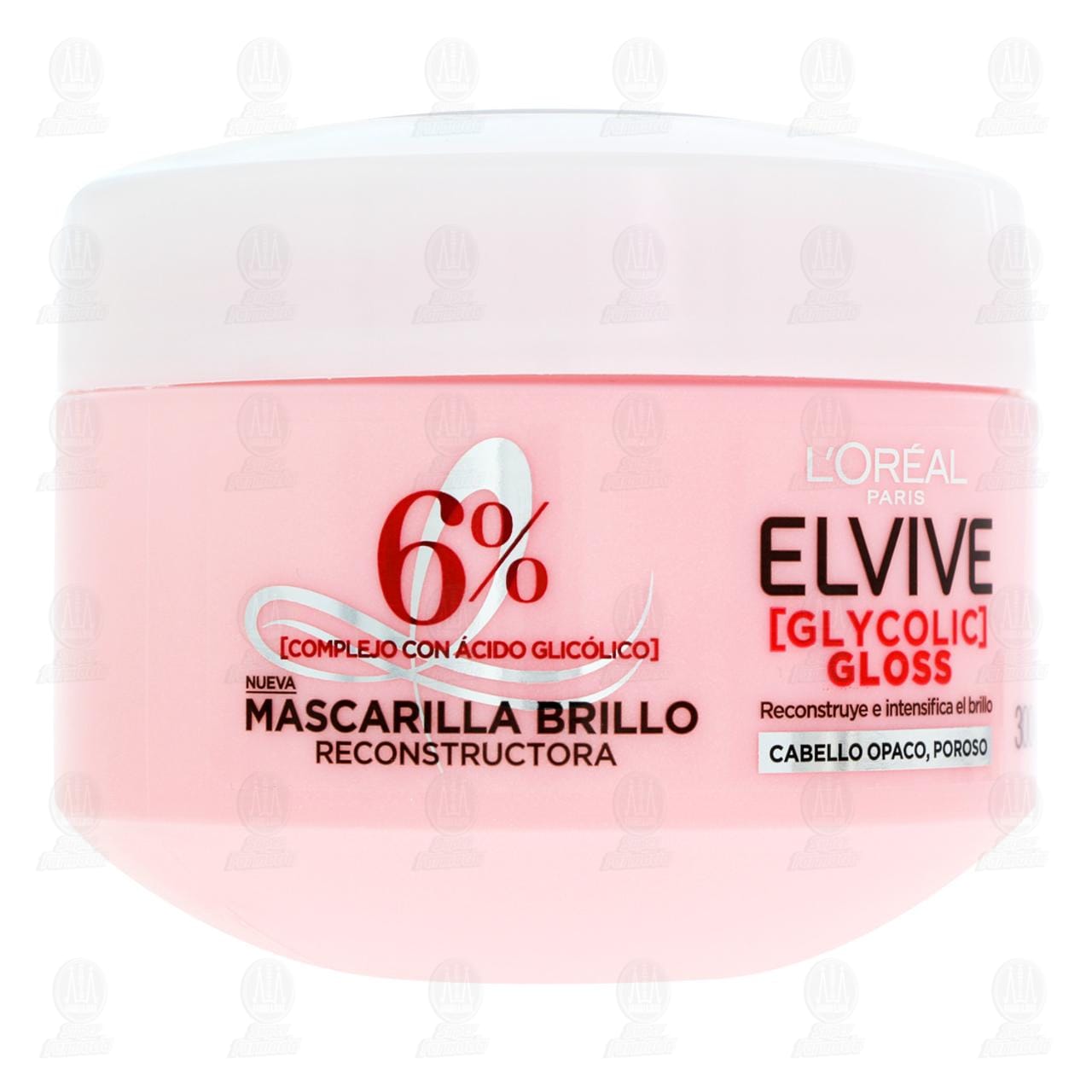 Imagen para Mascarilla Elvive Glycolic Gloss para el Cabello, 300 gr.