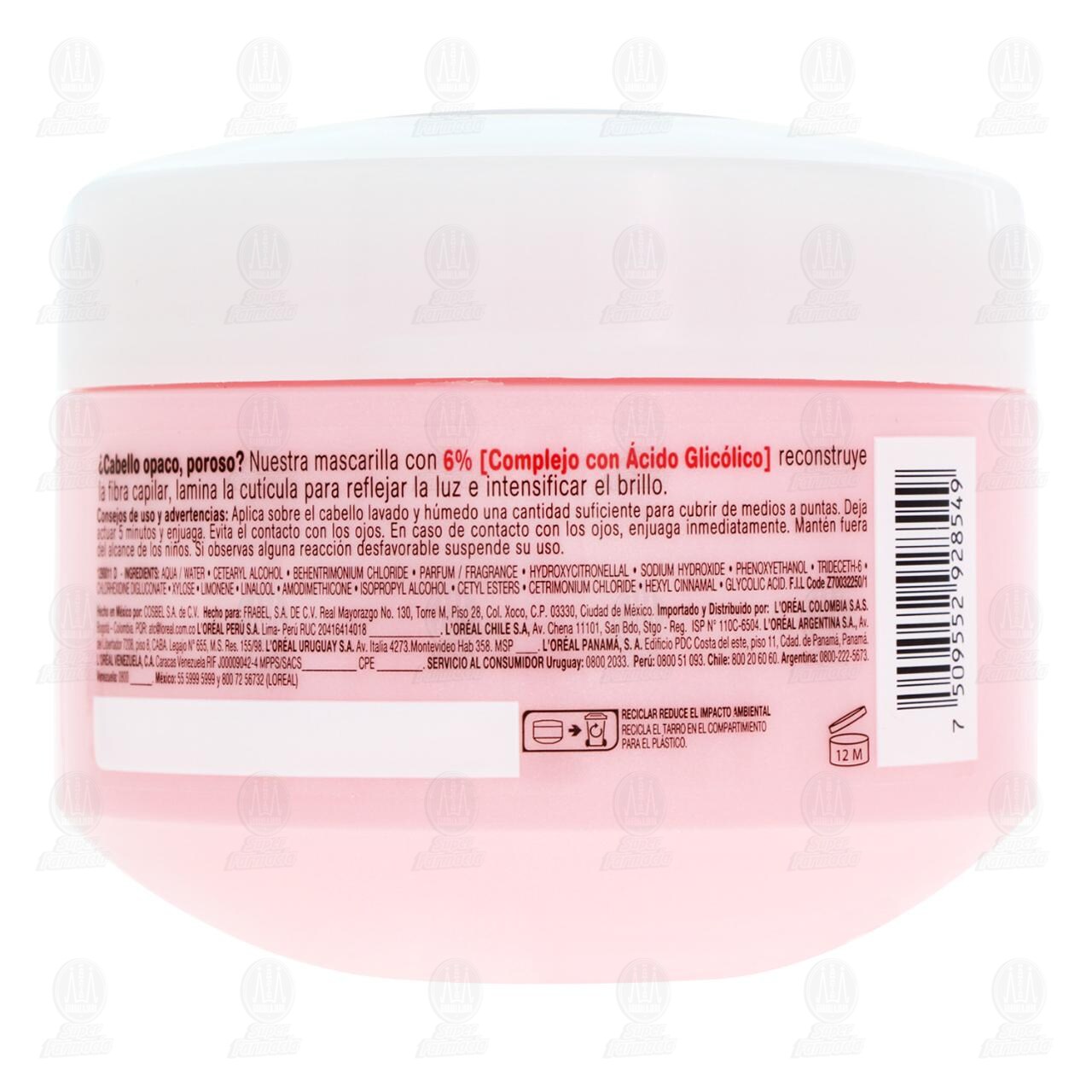 Mascarilla Elvive Glycolic Gloss para el Cabello, 300 gr. image number 2
