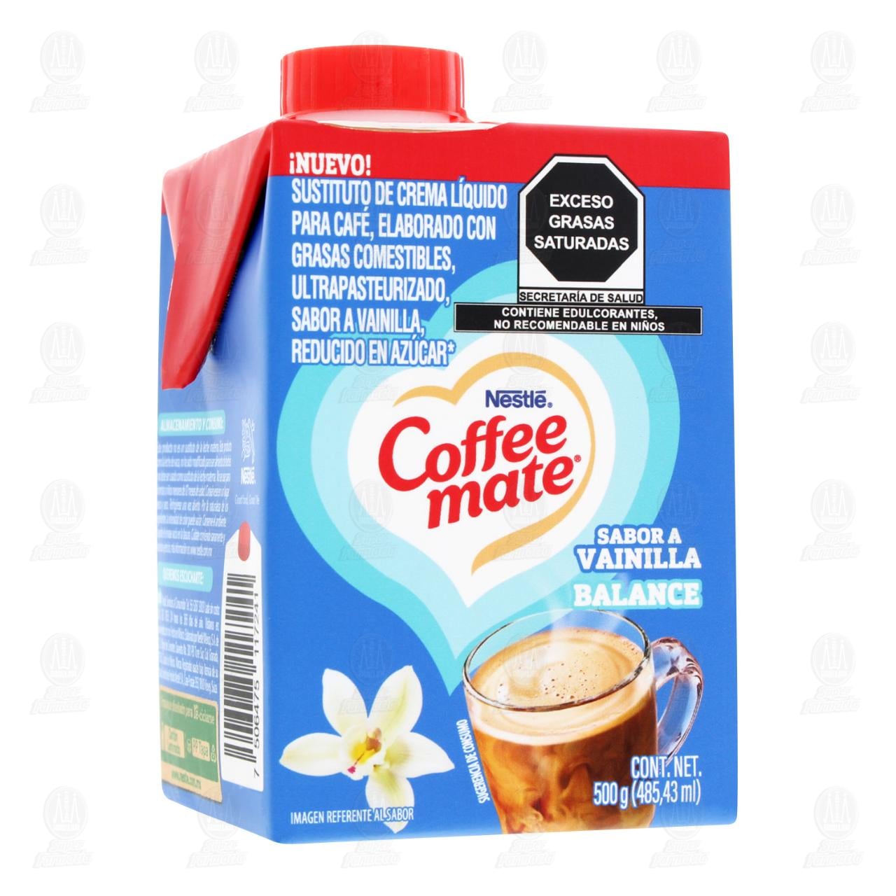 Imagen para Sustituto de Crema Coffe Mate Sabor Vainilla Balance, 500 gr.