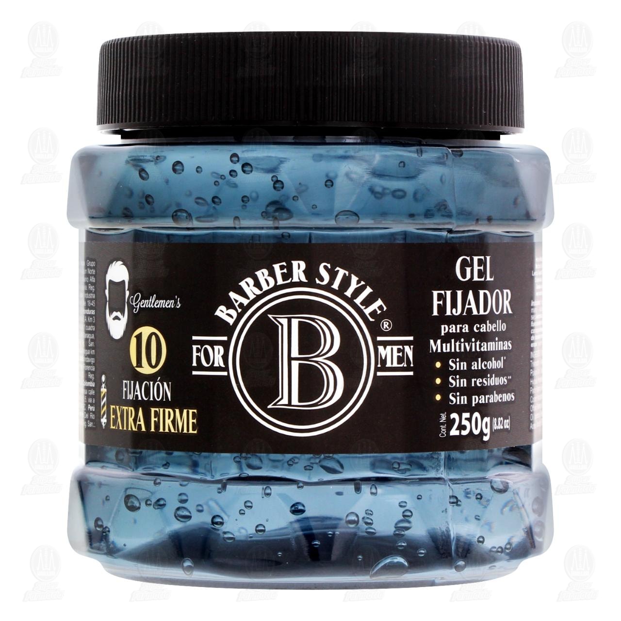Gel Fijador Barber Style para Cabello Fijaci&oacute;n Extra-Firme, 250 gr. image number 1