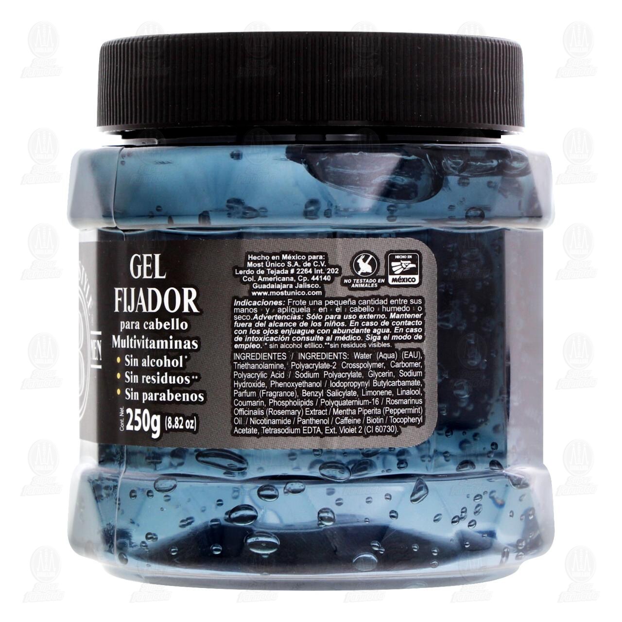 Gel Fijador Barber Style para Cabello Fijaci&oacute;n Extra-Firme, 250 gr. image number 2