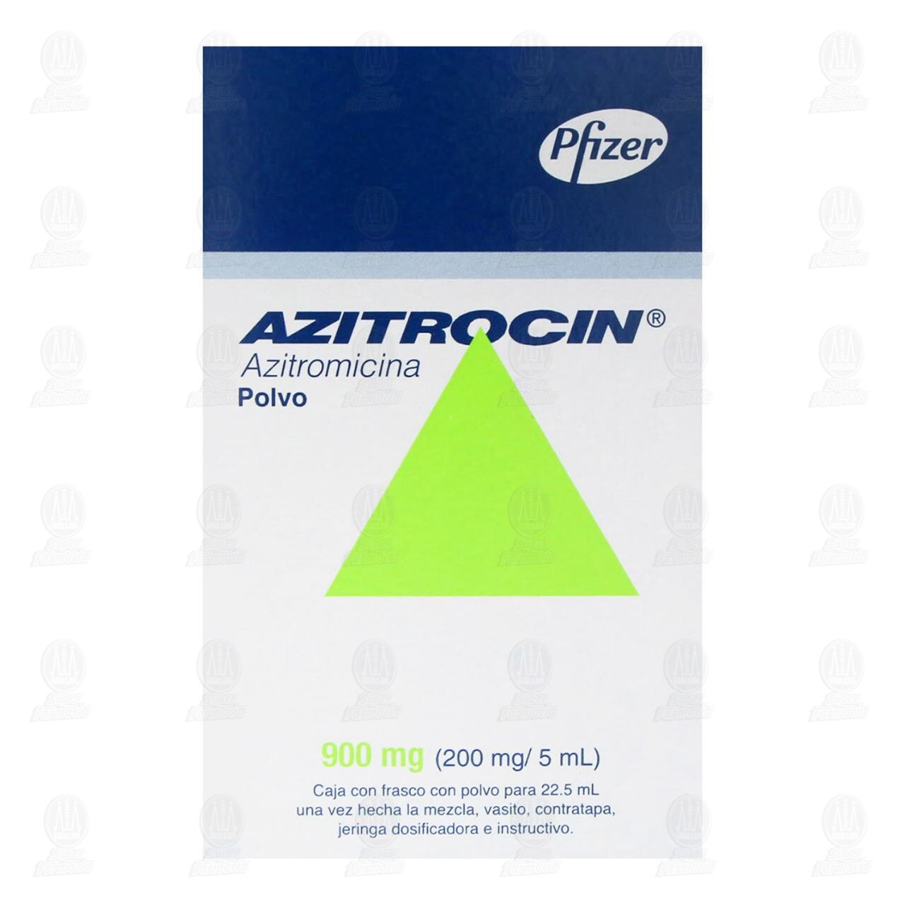 Azitrocin Polvo 900 mg, 22.5ml. image number 1