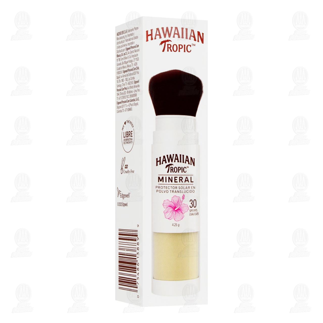Imagen para Factor de Protección Solar Hawaiian Tropic en Polvo Translucido FPS 30, 4.25 gr.