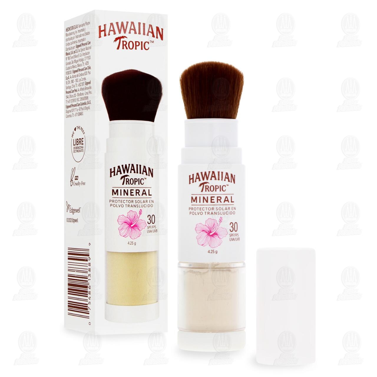 Factor de Protecci&oacute;n Solar Hawaiian Tropic en Polvo Translucido FPS 30, 4.25 gr. image number 3