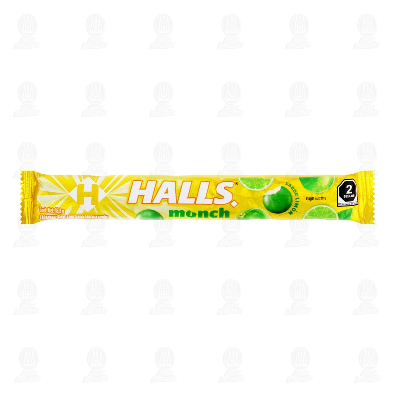 Imagen para Caramelo Suave Halls Monch Sabor a Lima Limón, 15.8 gr.