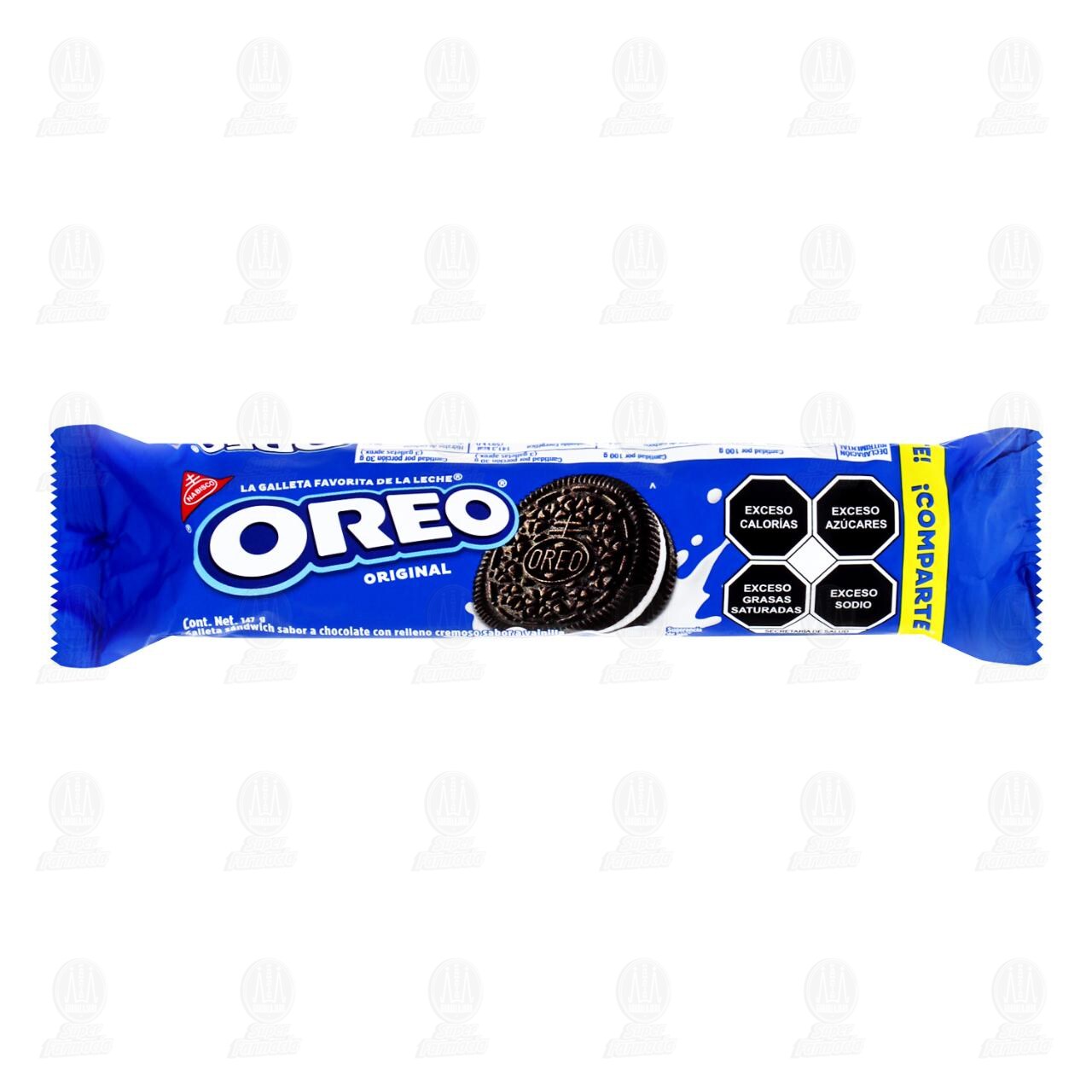 Galletas Oreo Original Sabor a Chocolate, 147 gr.