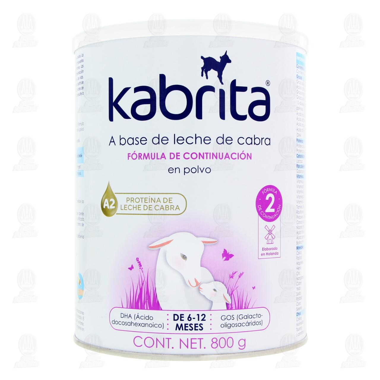 F&oacute;rmula Infantil Kabrita 2 (Edad 6 a 12 Meses), 800 gr. image number 1
