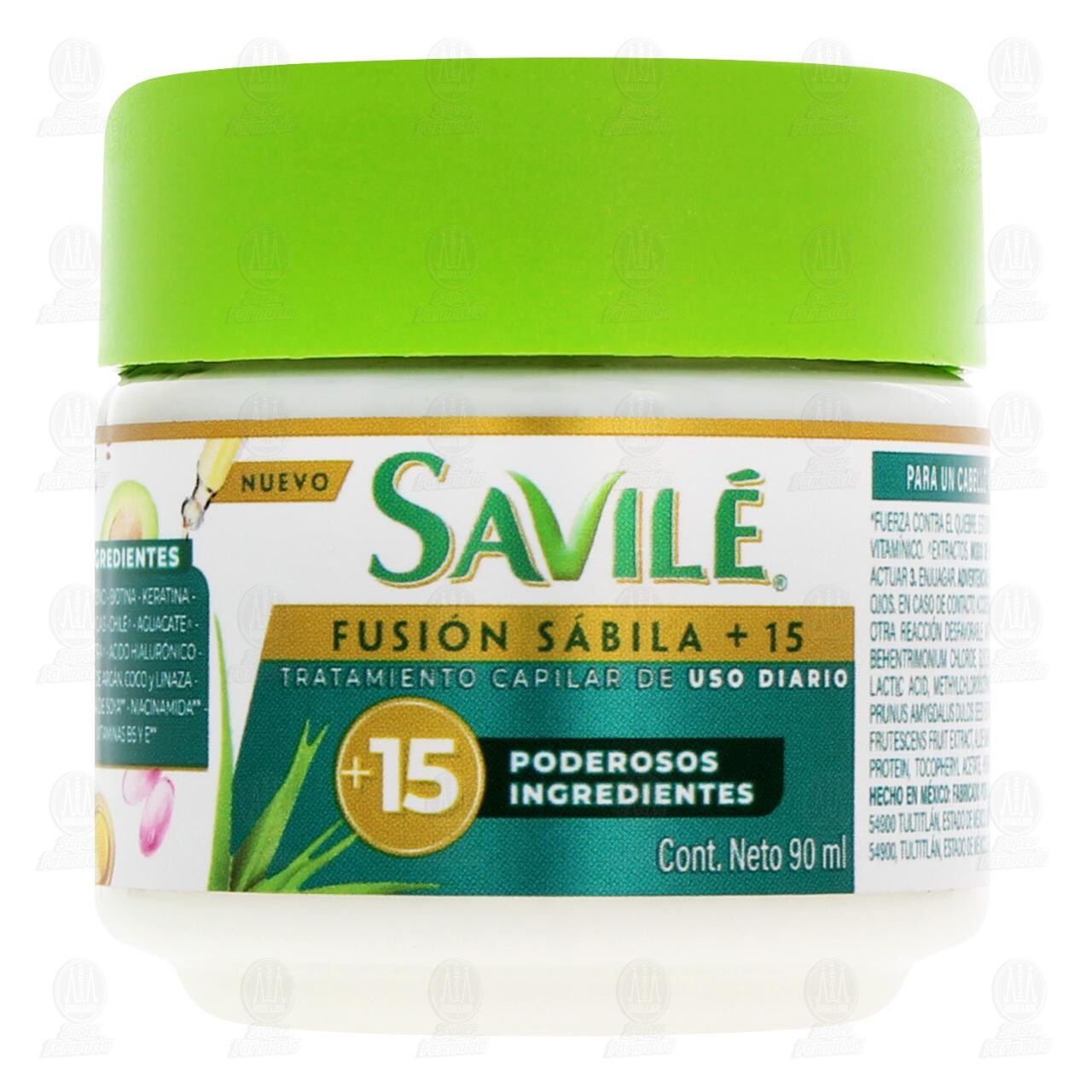 Tratamiento Capilar Savil&eacute; Fusi&oacute;n S&aacute;bila + 15, 90 ml. image number 1