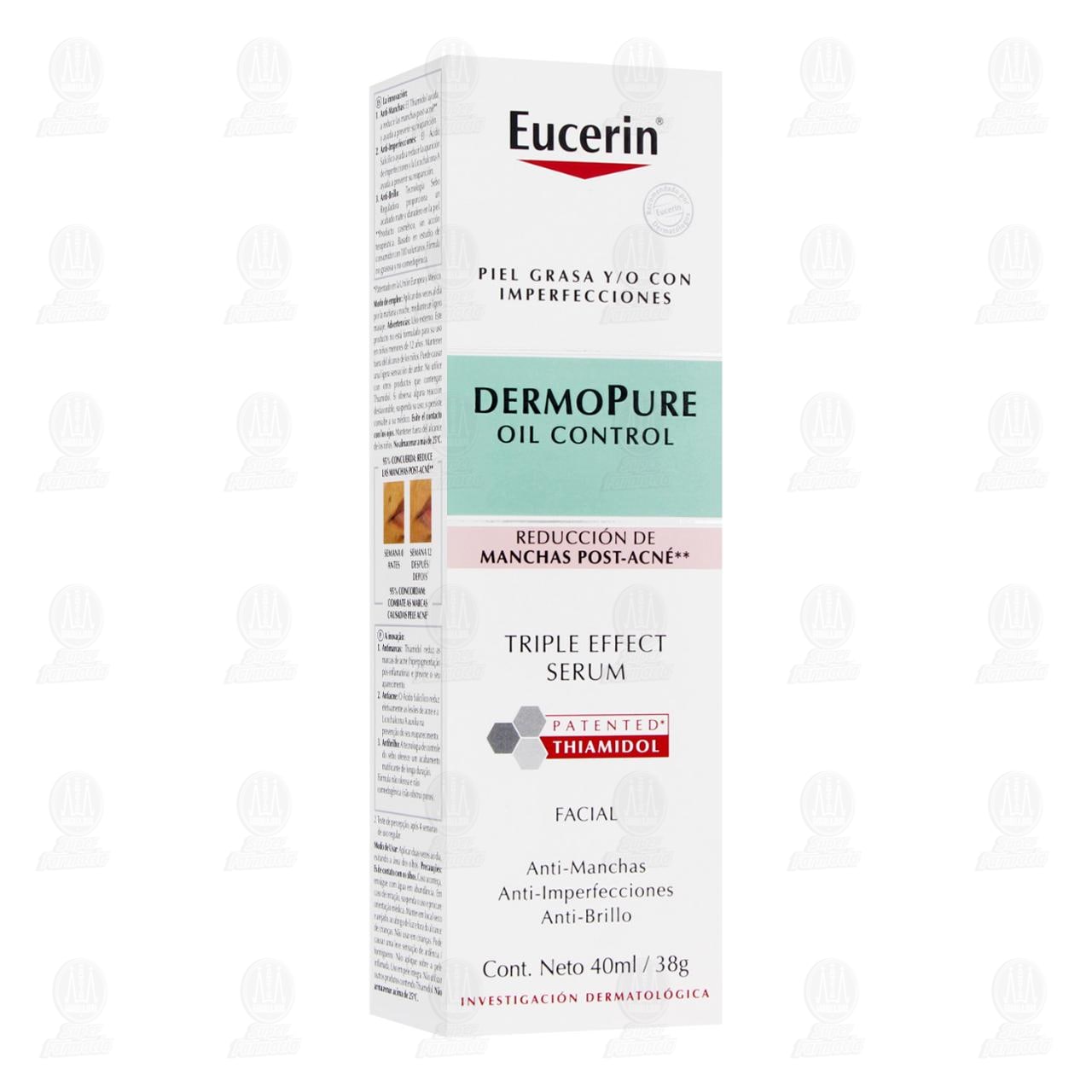 Sérum Eucerin Dermo Pure Oil Control, 40 ml.